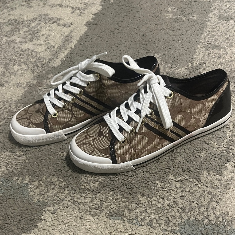 Coach Folly Sneakers Lace Up Sneakers